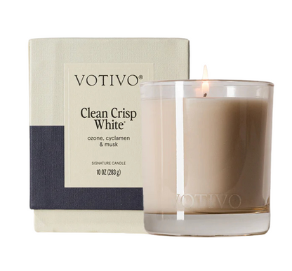 Clean Crisp White Signature Candle 10 oz