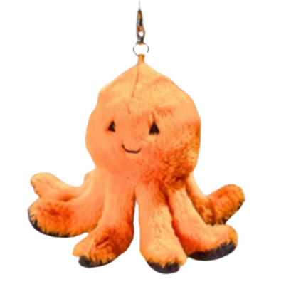 Halloween Octopus Bag Charm