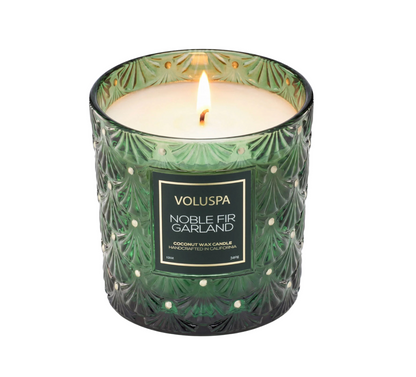 Noble Fir Garland 12oz Classic Candle