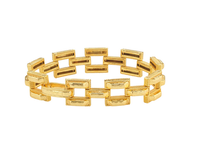 Pathway Petite Link Bracelet, 7.25" - Gold