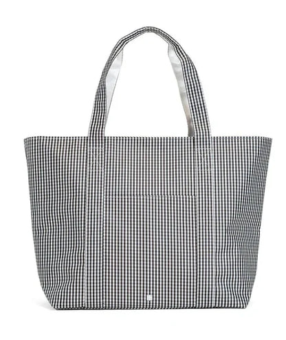 Gingham Black Jumbo Tote X-Large Tote