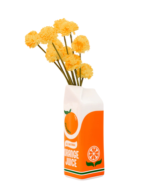 Rise and Shine Vase, Orange Juice
