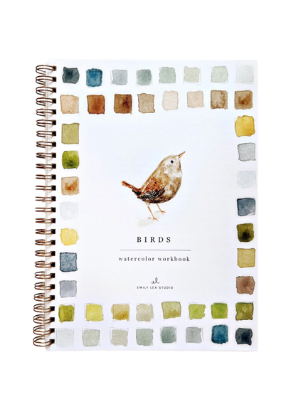 Birds Watercolor Workbook