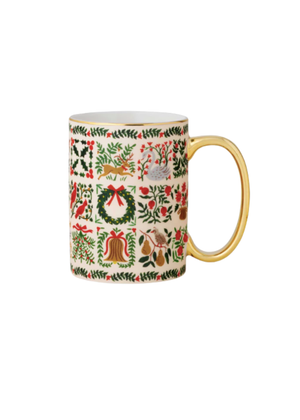 Christmastide Porcelain Mug
