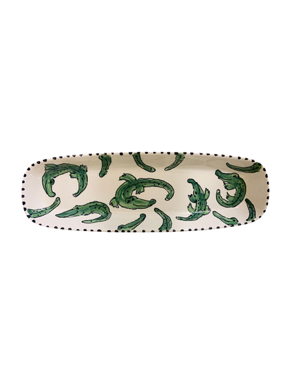 Alligator Bread Tray