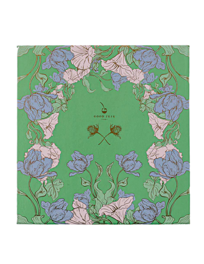 Les Fleurs Parisiennes Luxury Stationery Set Green