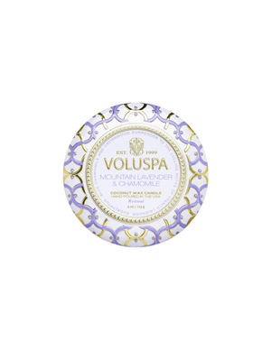 Mountain Lavender & Chamomile Mini Tin Candle