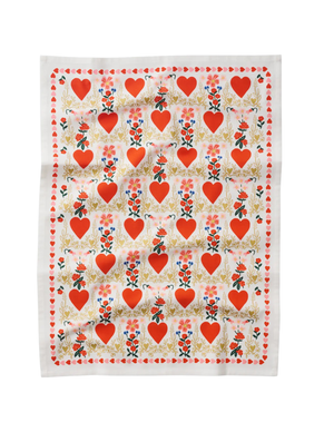 Juliet Valentine's Day Tea Towel
