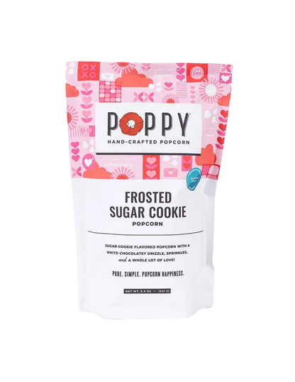 Frosted Sugar Cookie Popcorn