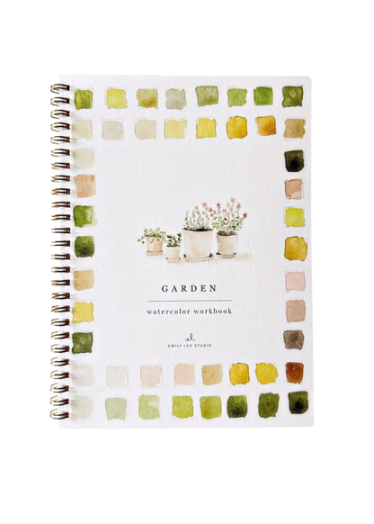 Garden Watercolor Workbook