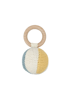 Cotton Crochet Rattle Teether Beach Ball