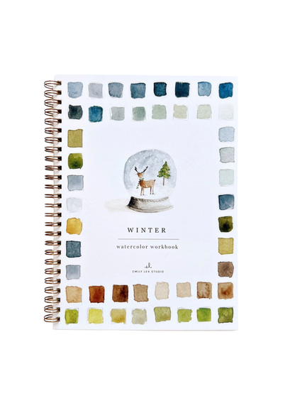 Winter Watercolor Workbook