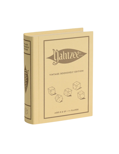 Yahtzee Vintge Bookshelf Edition