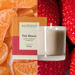 Pink Mimosa Signature Candle 10 oz