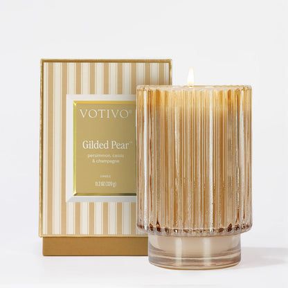 Gilded Pear Holiday Candle 11.2 oz