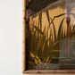 Set of Two Framed Heron Prints Under Glass