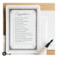 Congratulations Check List Greeting Card