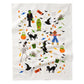 Halloween Parade Tea Towel