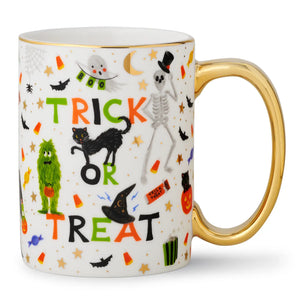 Halloween Parade Porcelain Mug