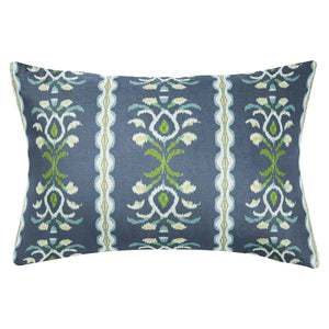 Rosemary Stripe Indigo Decorative Pillow